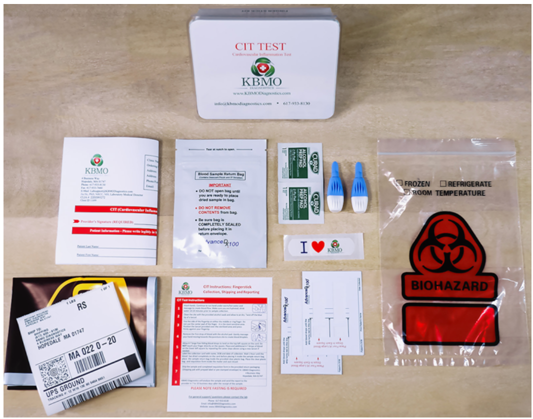 Cardiac Inflammation Test (CIT)